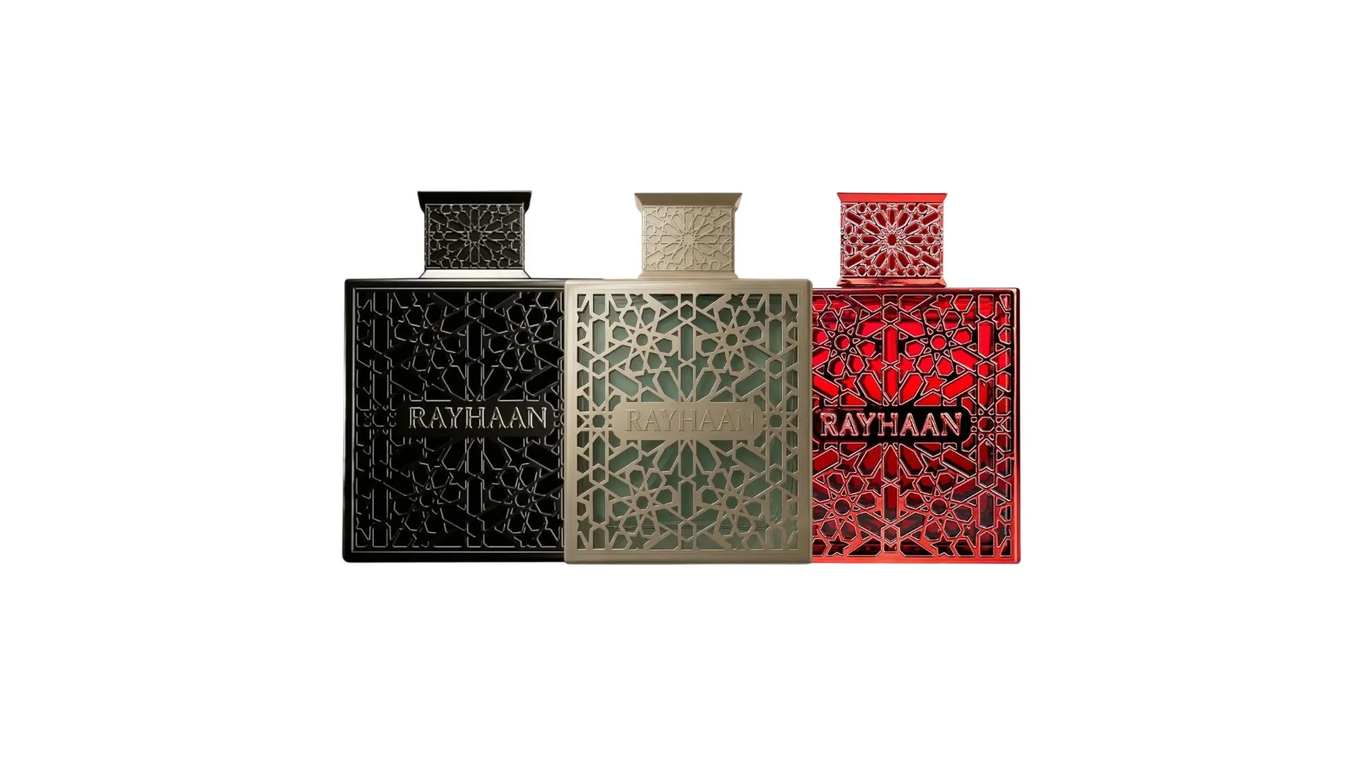 Rahyaan Set - Obsidian - Terra - Crimson 5ml decant set